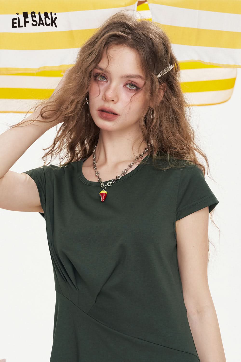 ELFSACK Basic Chic T-Shirt Dress