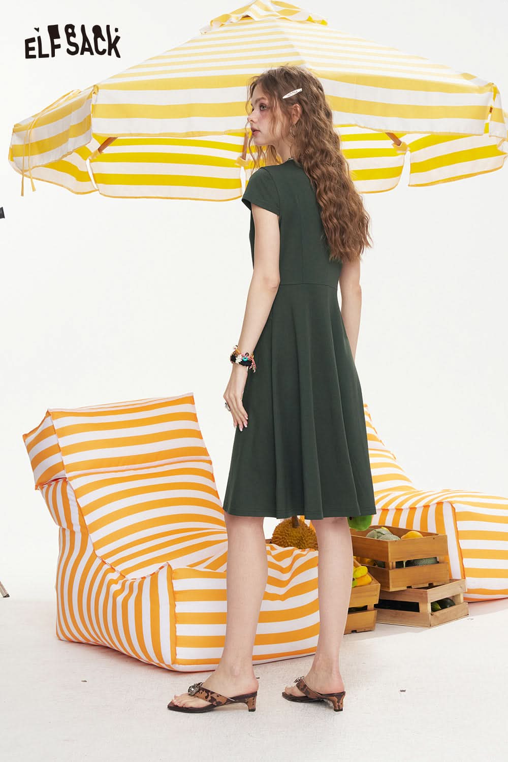 ELFSACK Basic Chic T-Shirt Dress