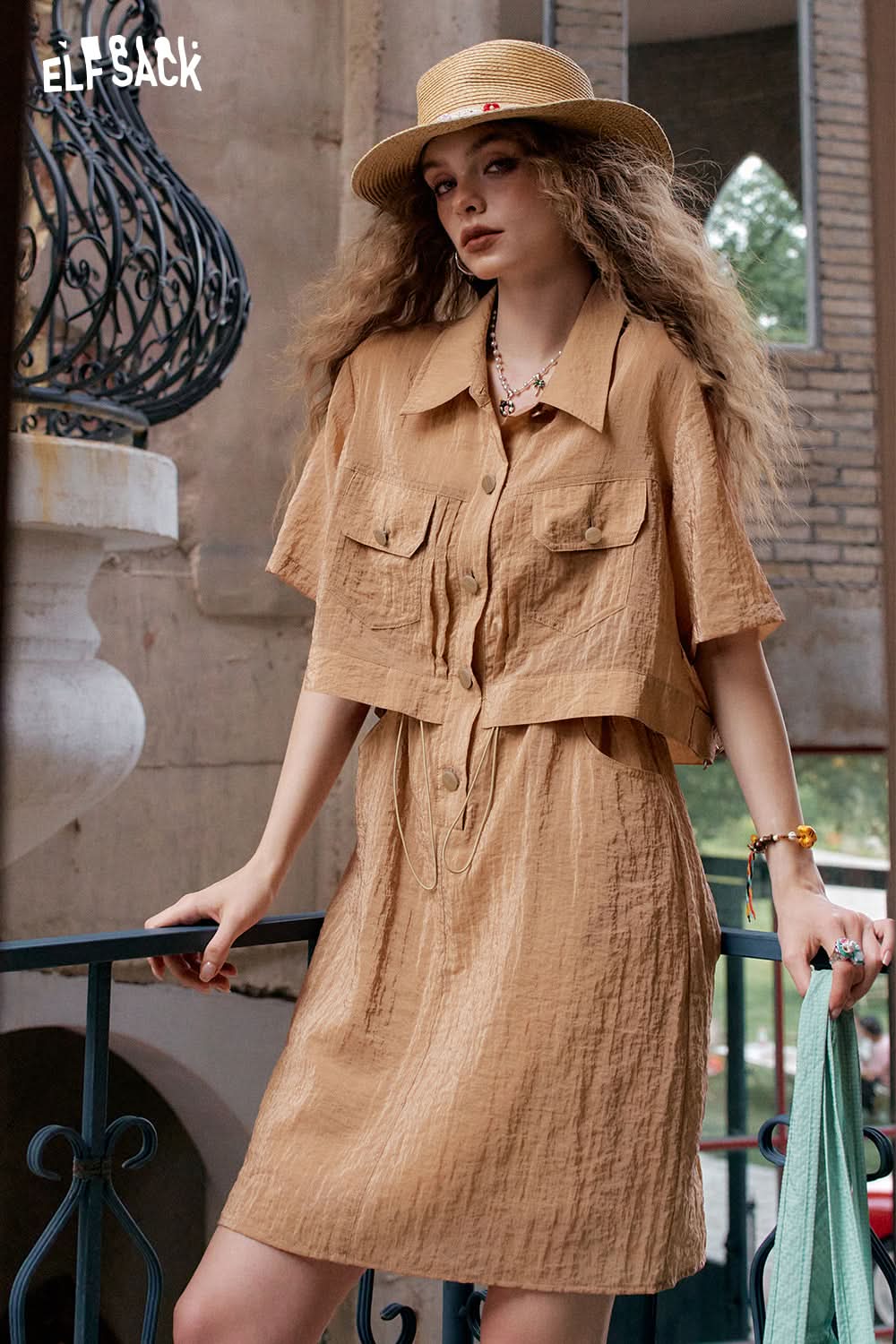 ELFSACK Loose Casual Dress