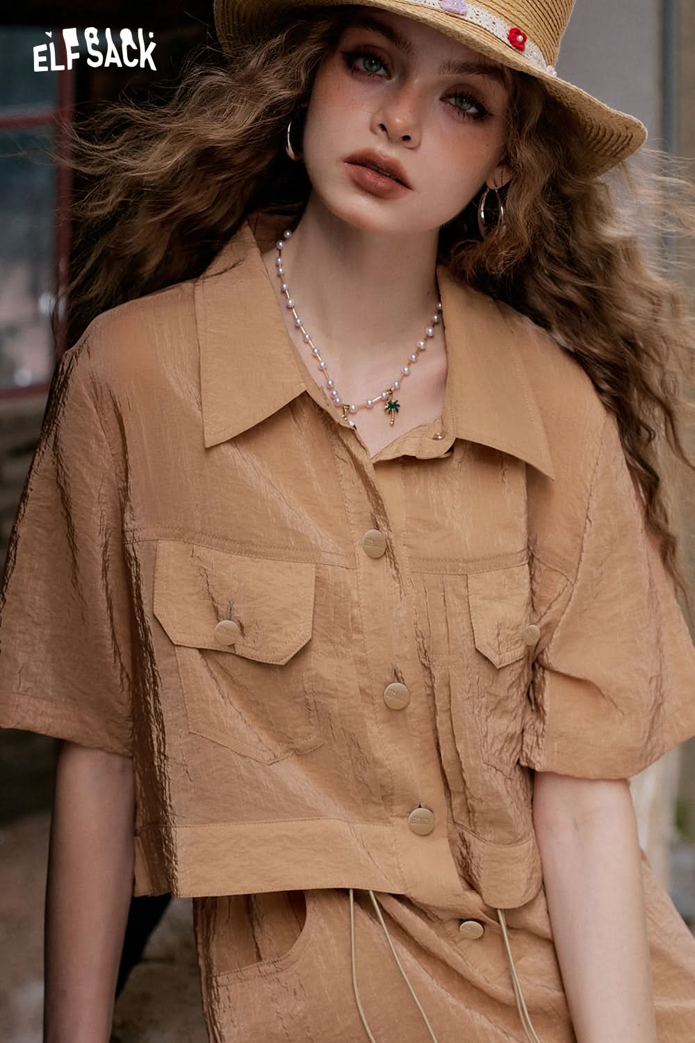 ELFSACK Loose Casual Dress