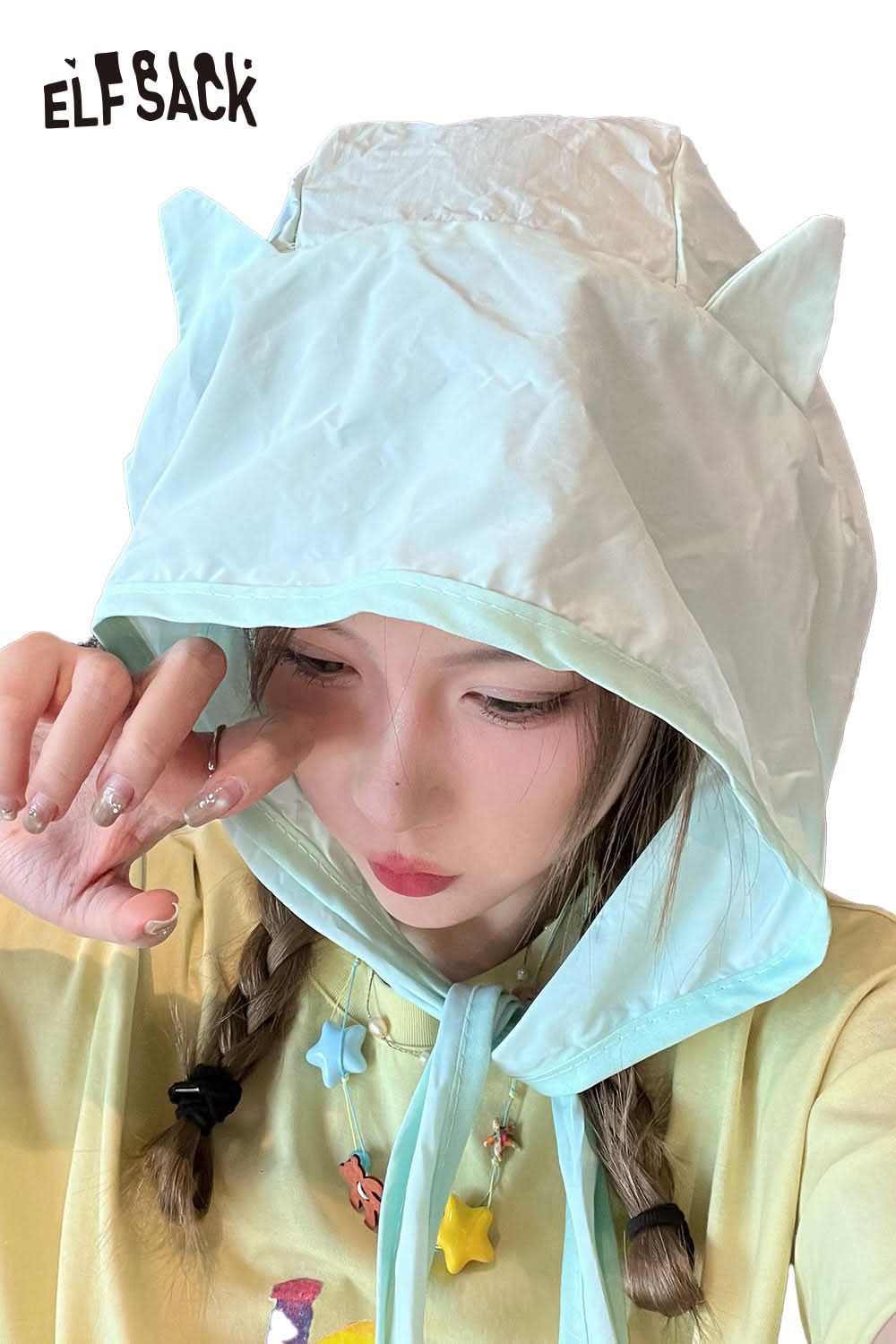 ELFSACK Pink Imp Tie Headband