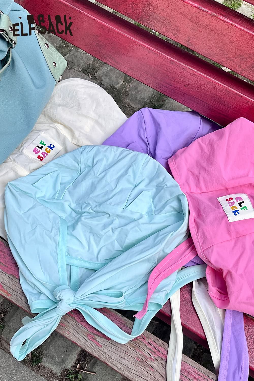 ELFSACK Pink Imp Tie Headband