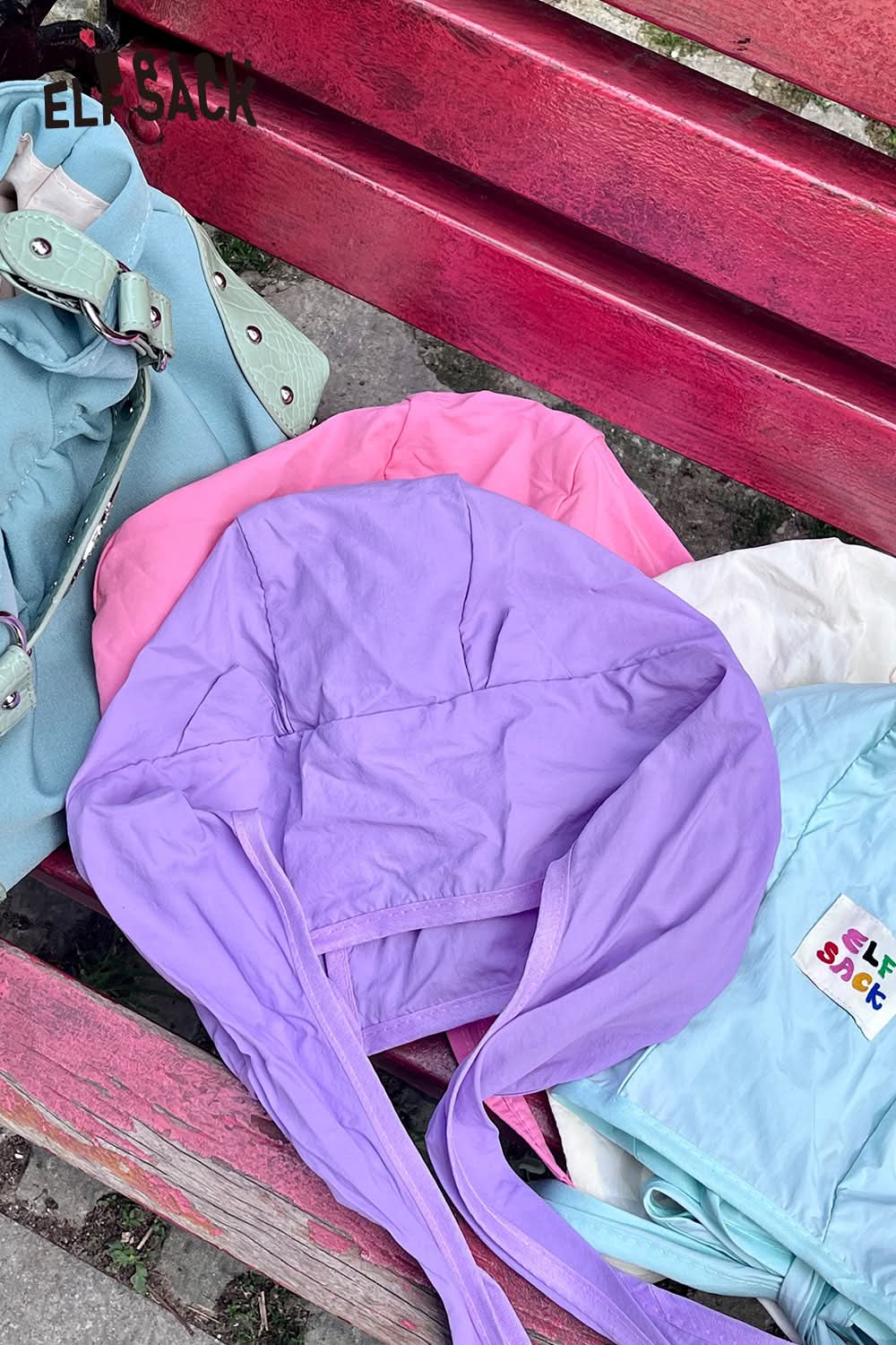 ELFSACK Pink Imp Tie Headband