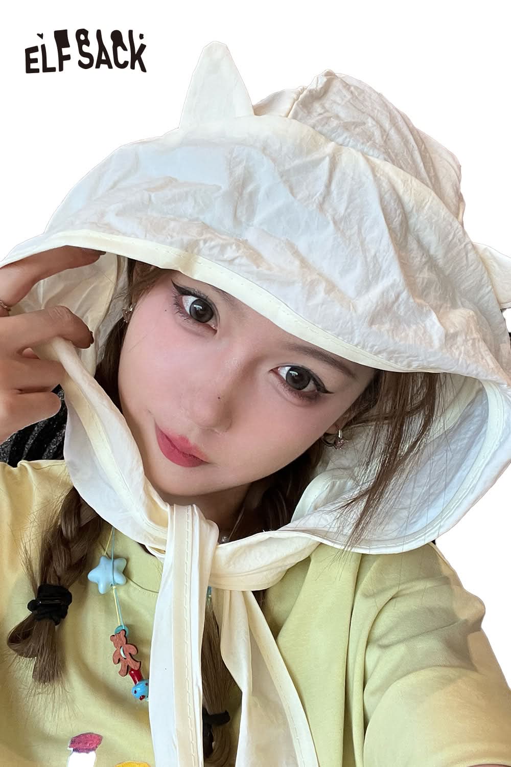 ELFSACK Pink Imp Tie Headband