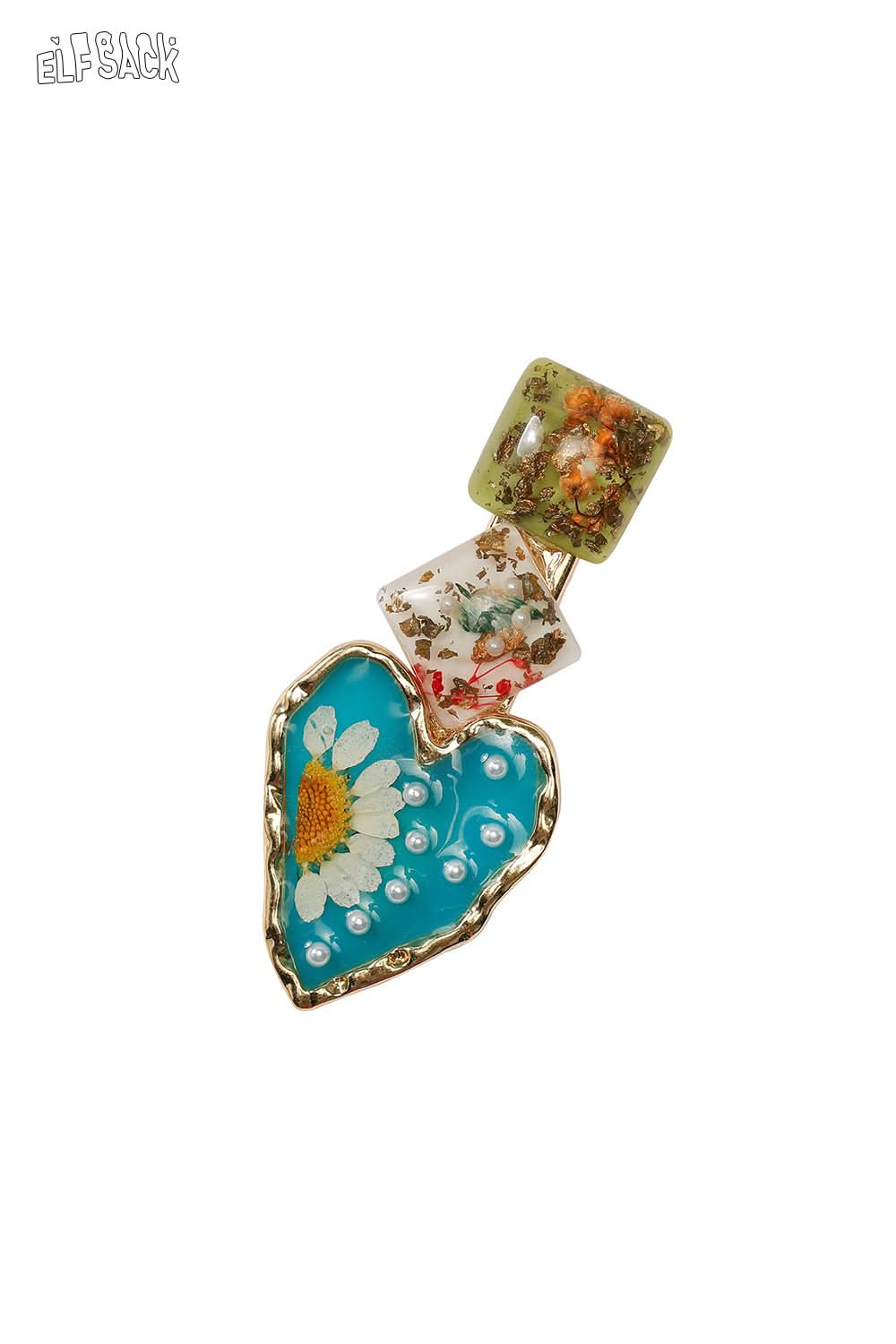 ELFSACK Vintage Flower Hair Clip