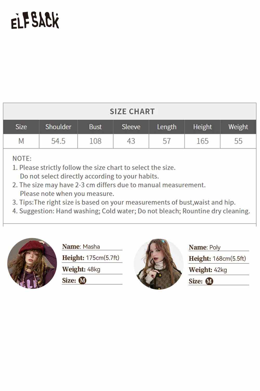 ELFSACK fruit graphic sweater for women featuring fun fruit designs and a cozy fit