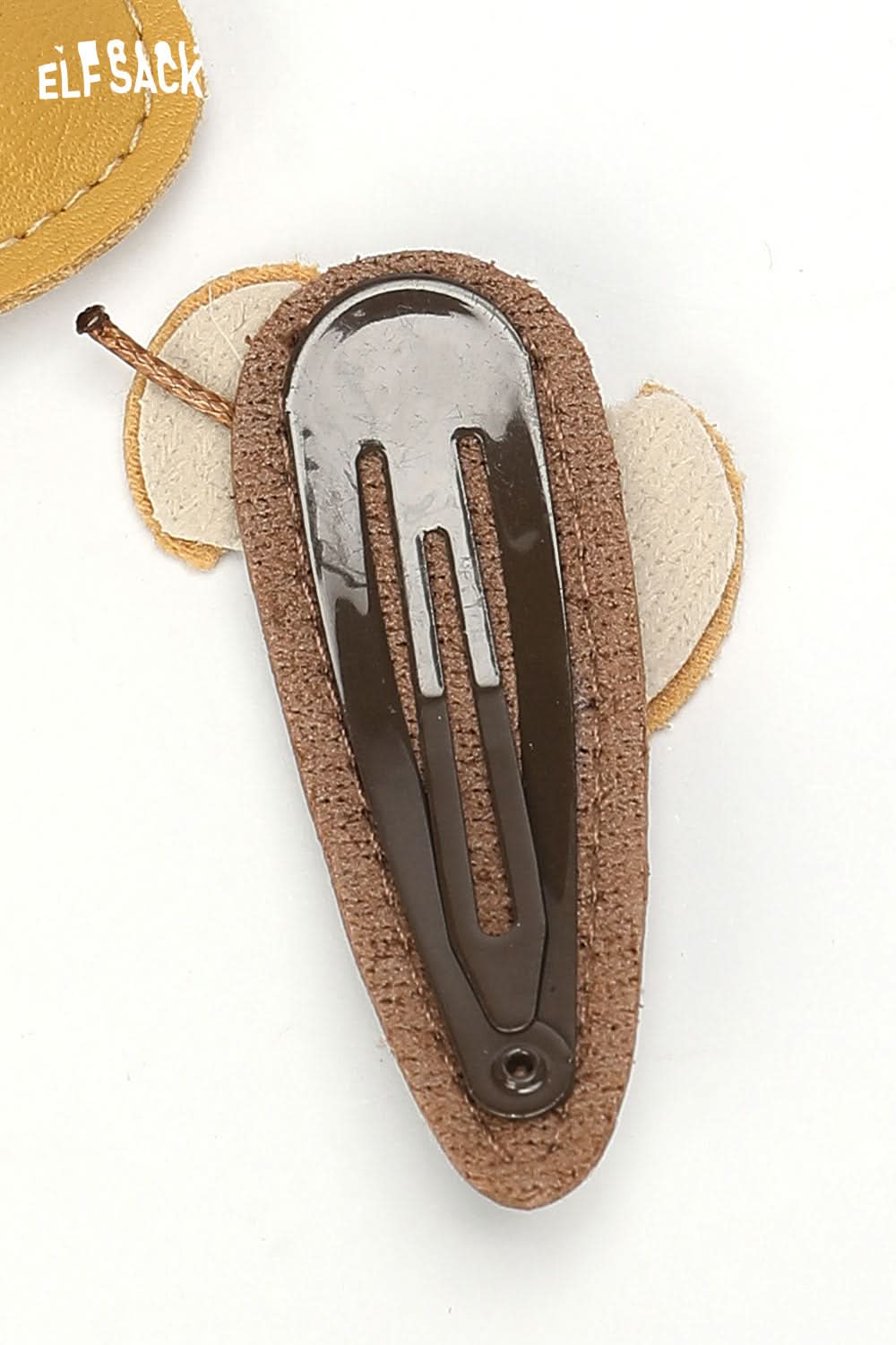 Genuine leather fruit hairpin with a stylish design for unique hair accessories