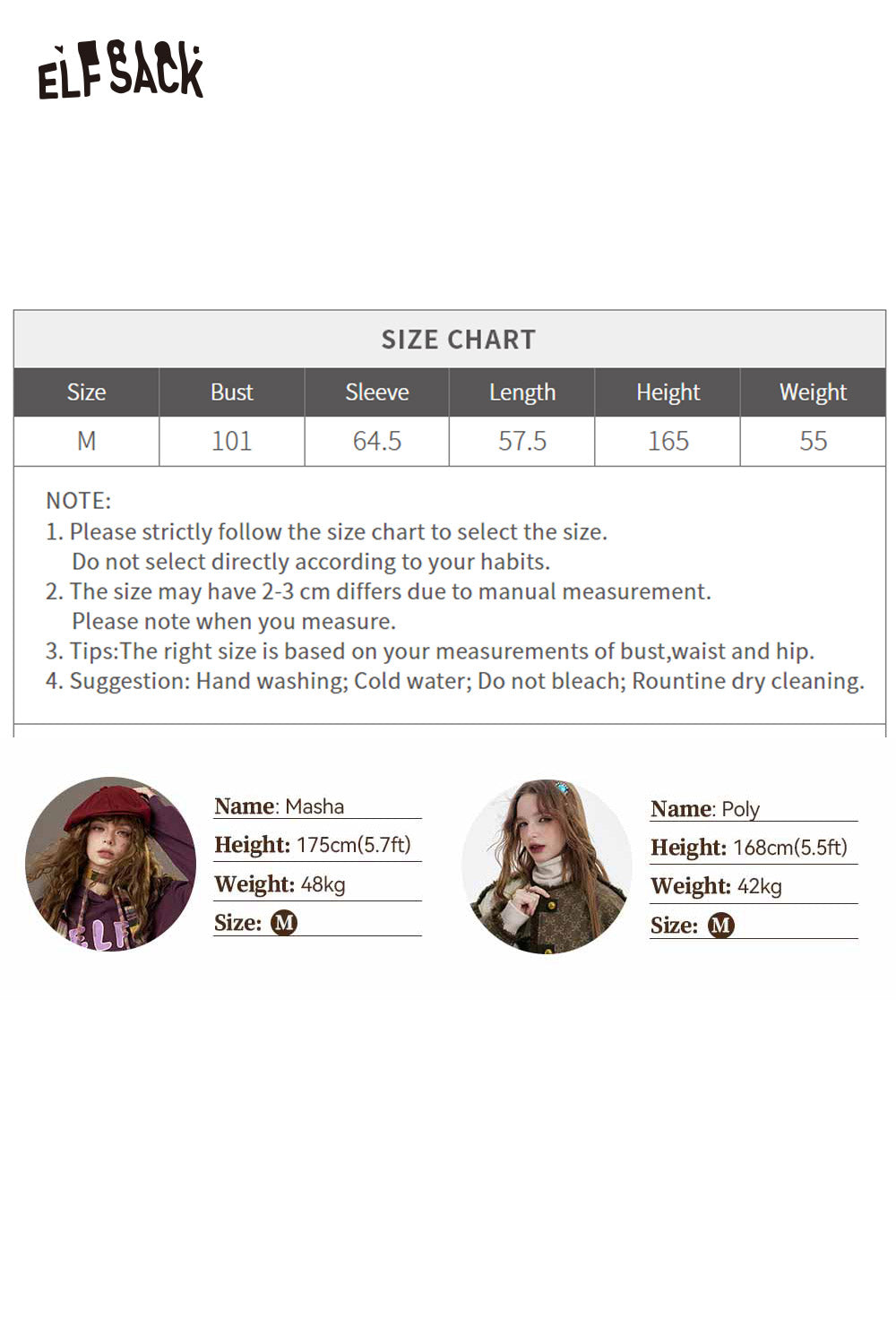 ELFSACK minimalist stripe zipper sweater in a stylish design for a chic casual look