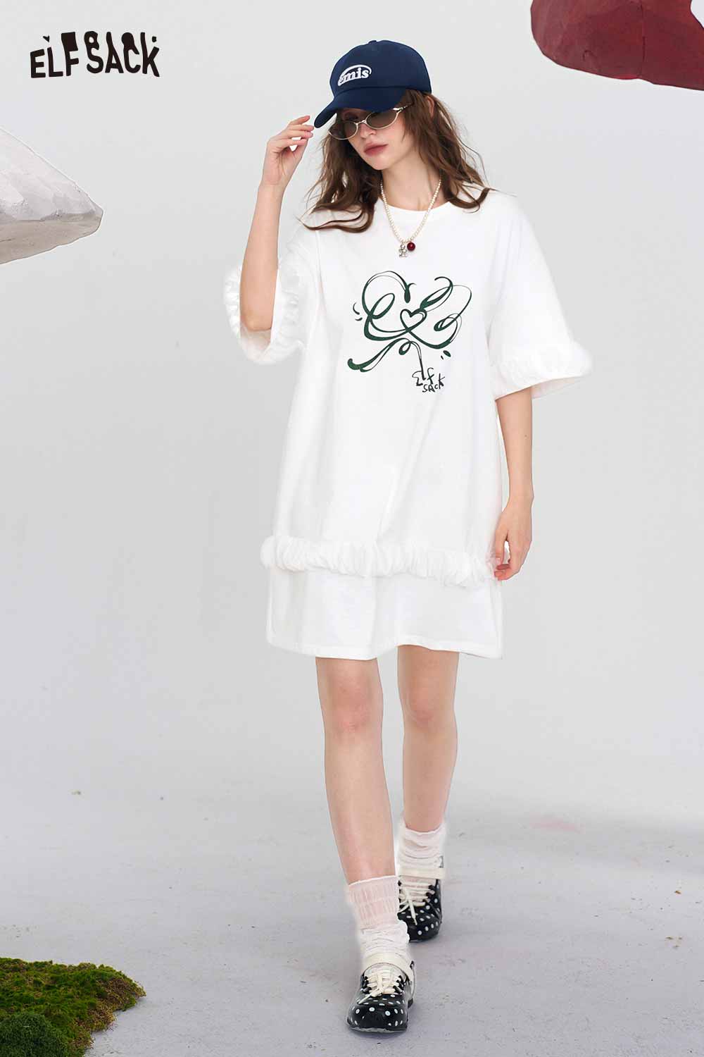graffiti t shirt dress HOJ ILLUSTRATED MONO GRAFFITI T-SHIRT DRESS SOULER