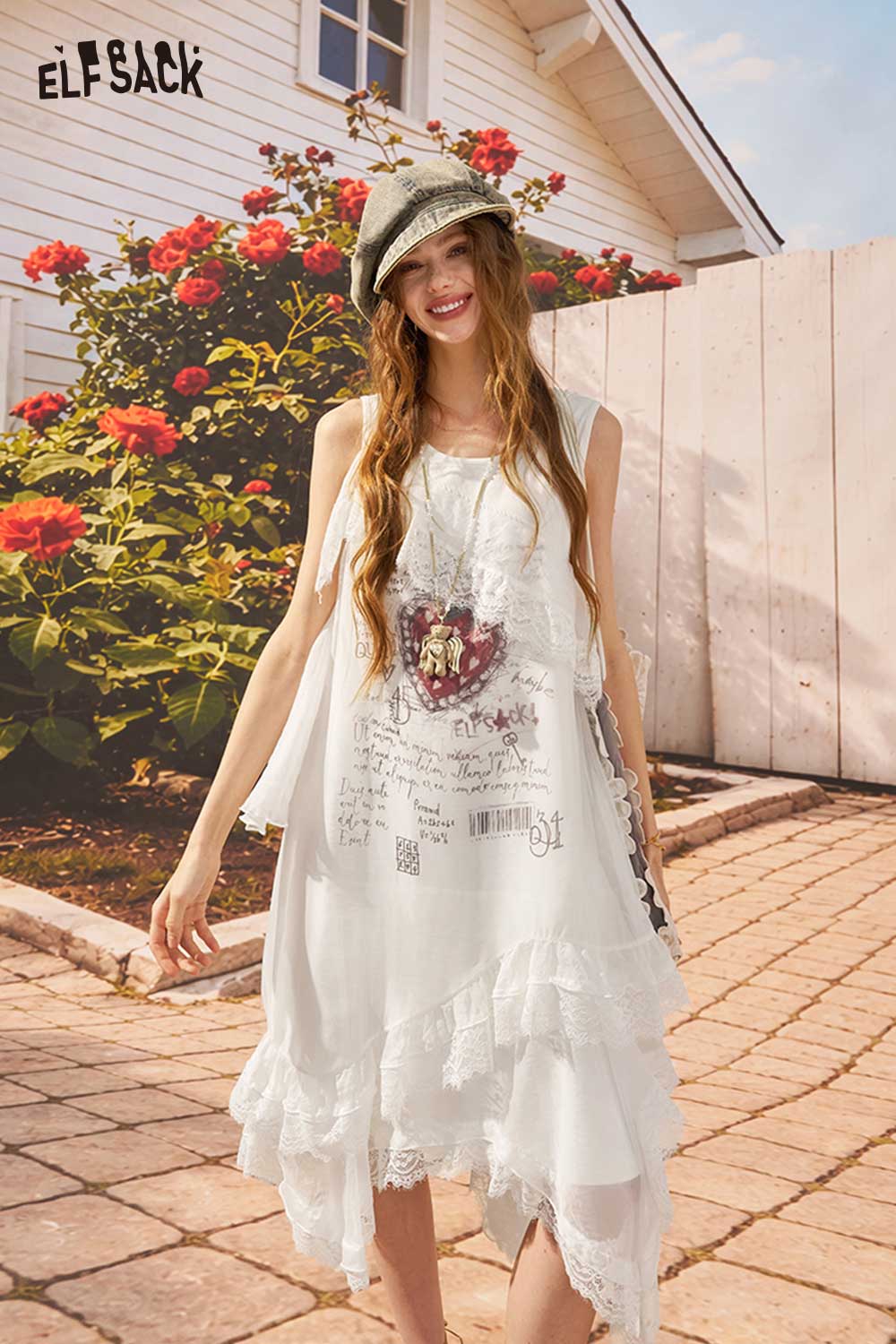 strawberry lace dress Sweet Society Strawberry Lace Cami Dress Plus Size