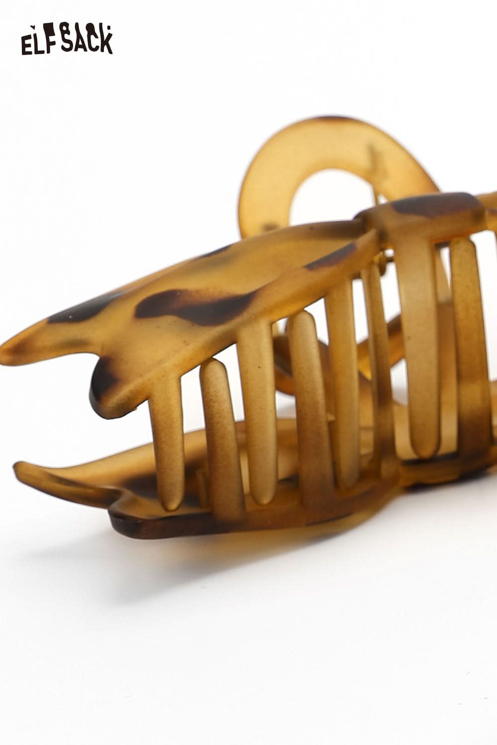 ELFSACK tortoiseshell bow hair claw for stylish hair styling and accessories