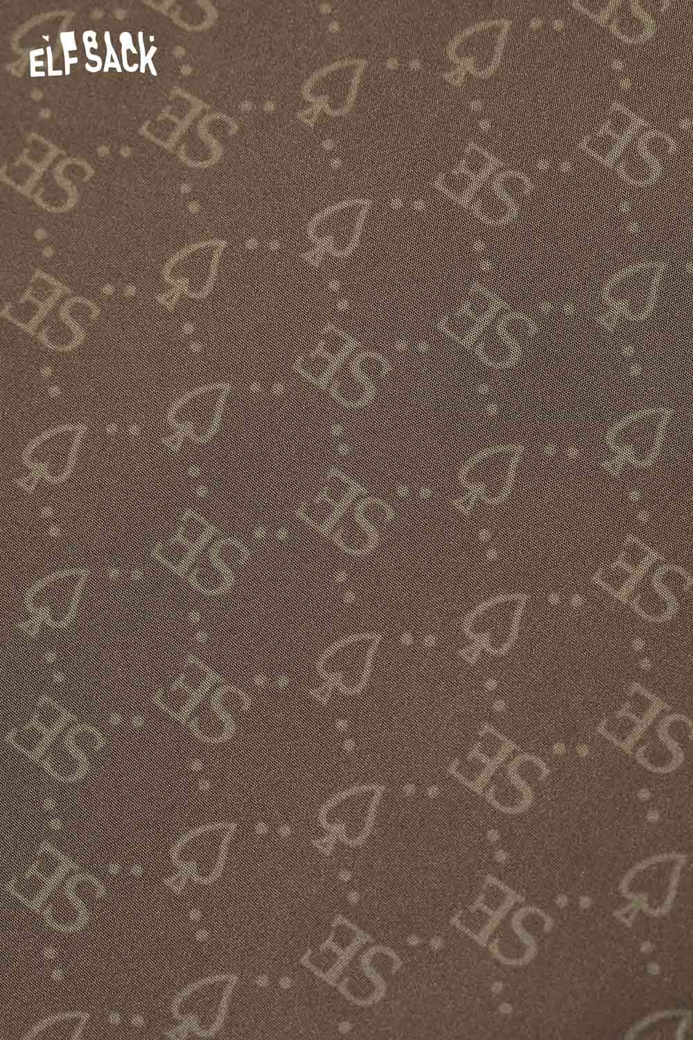 ELFSACK women's bowknot blazer with heart-patterned fabric design for stylish ensembles