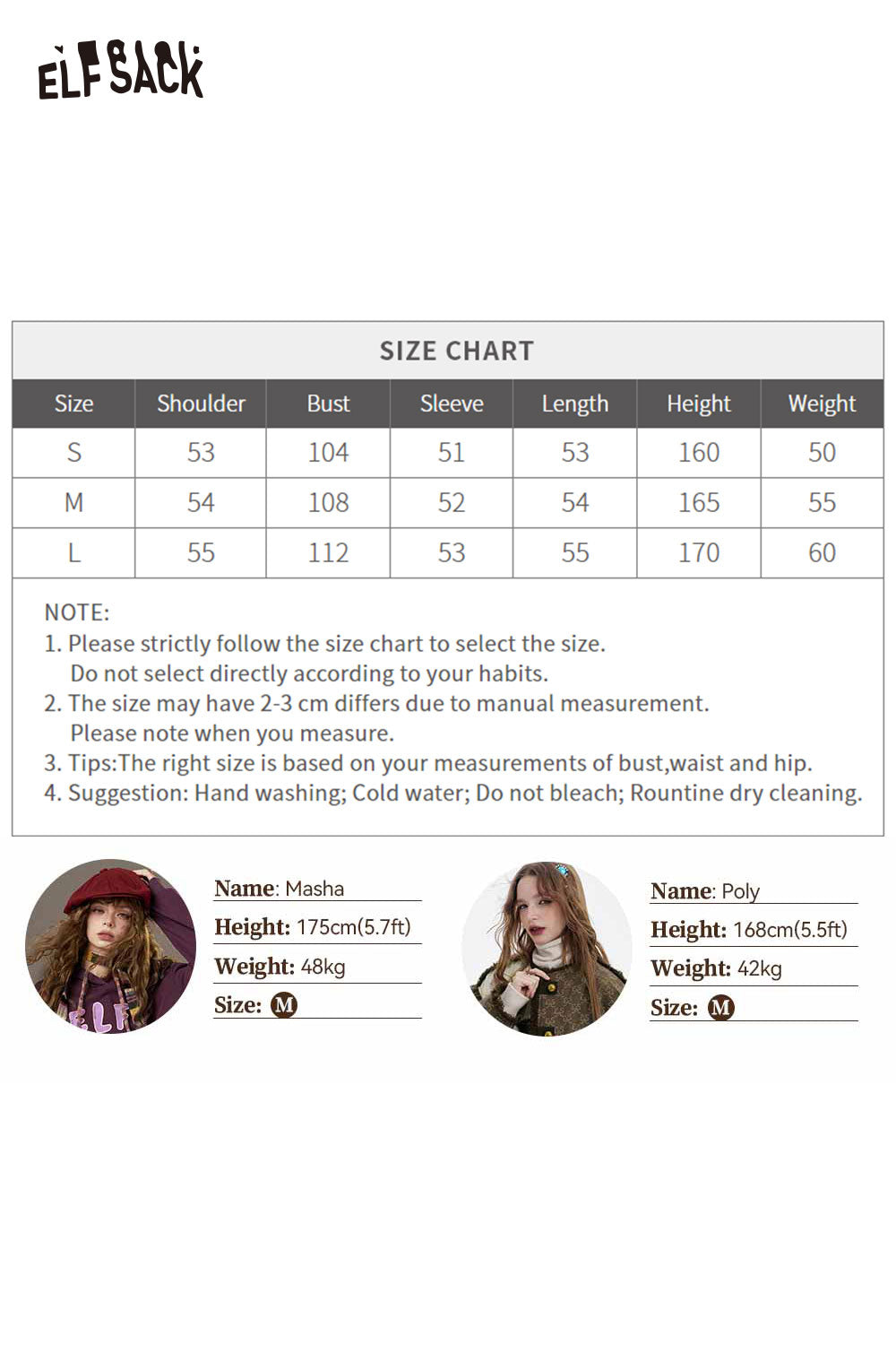 ELFSACK women's embroidered stand collar sweater in soft knit, perfect for stylish layering this season