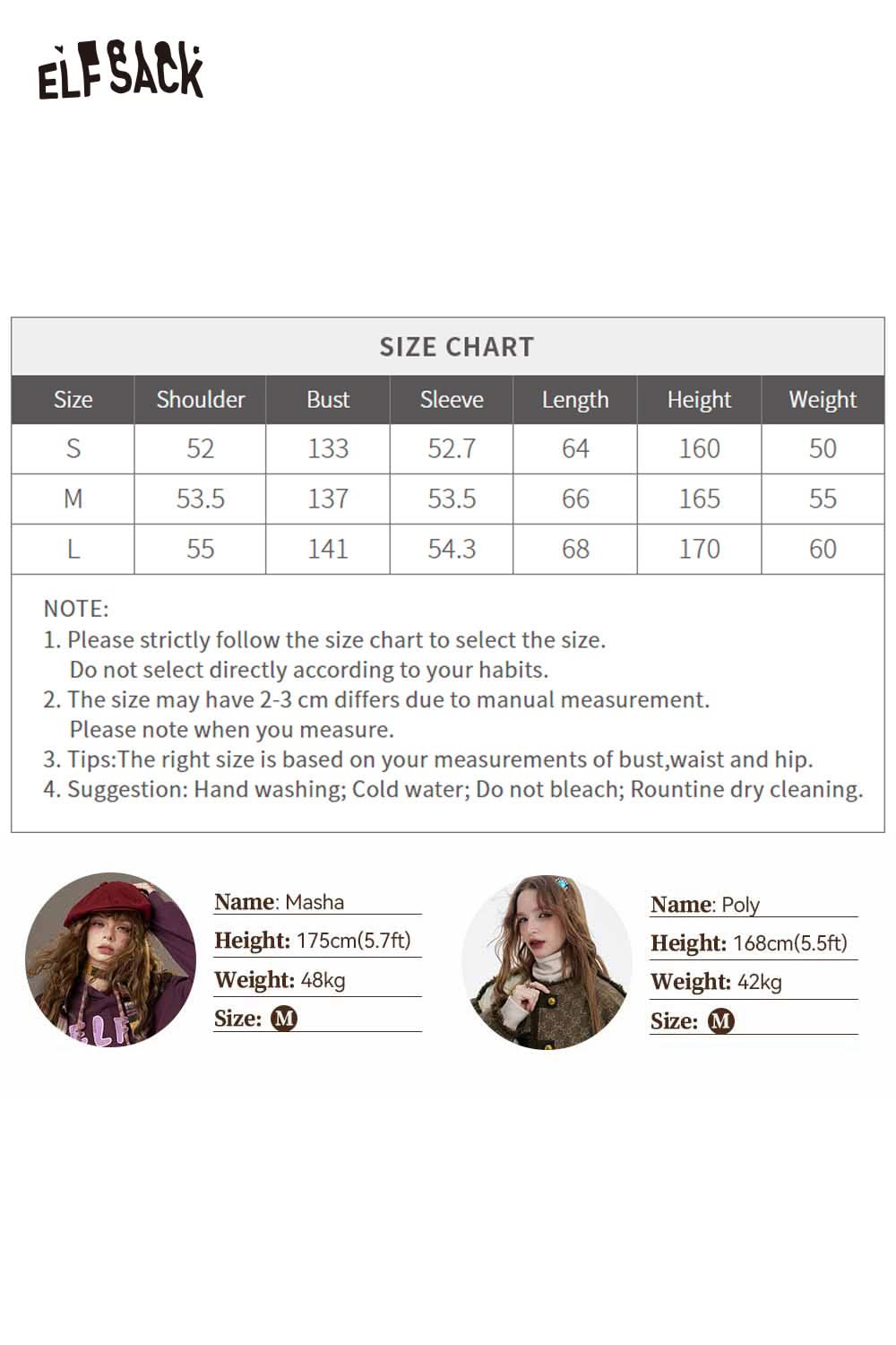 ELFSACK women's plaid faux wool jacket in stylish design, perfect for chilly weather and casual outings