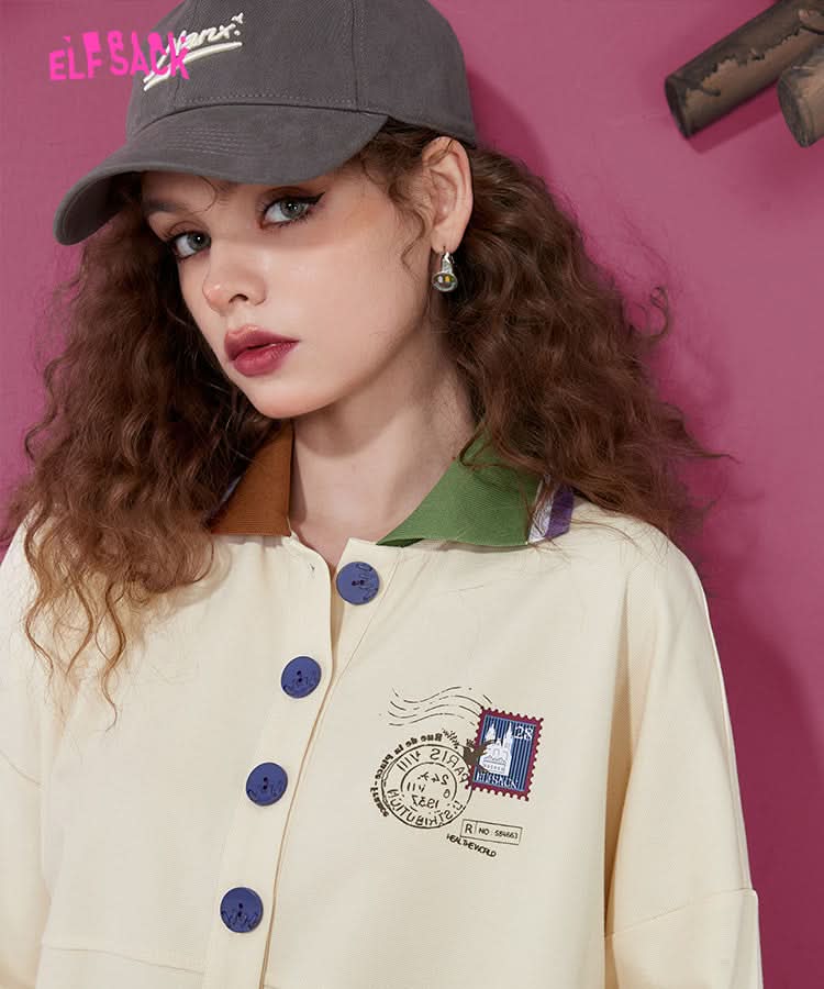 ELFSACK Polo T-shirt Dresses