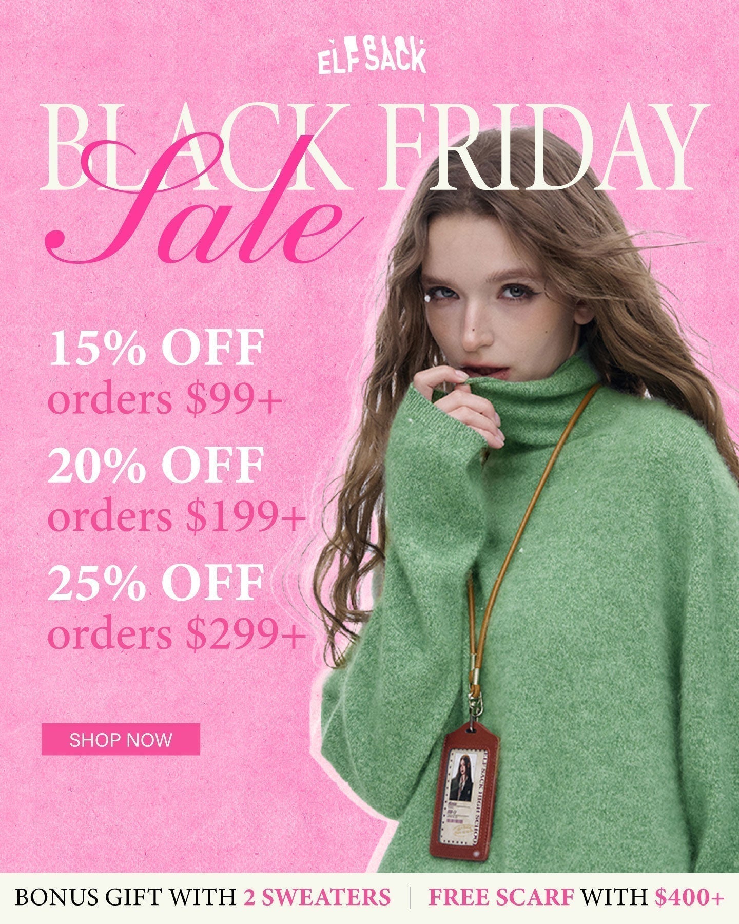 Black Friday Warm-Up: Up to 25% OFF + Exclusive Gifts! 🖤