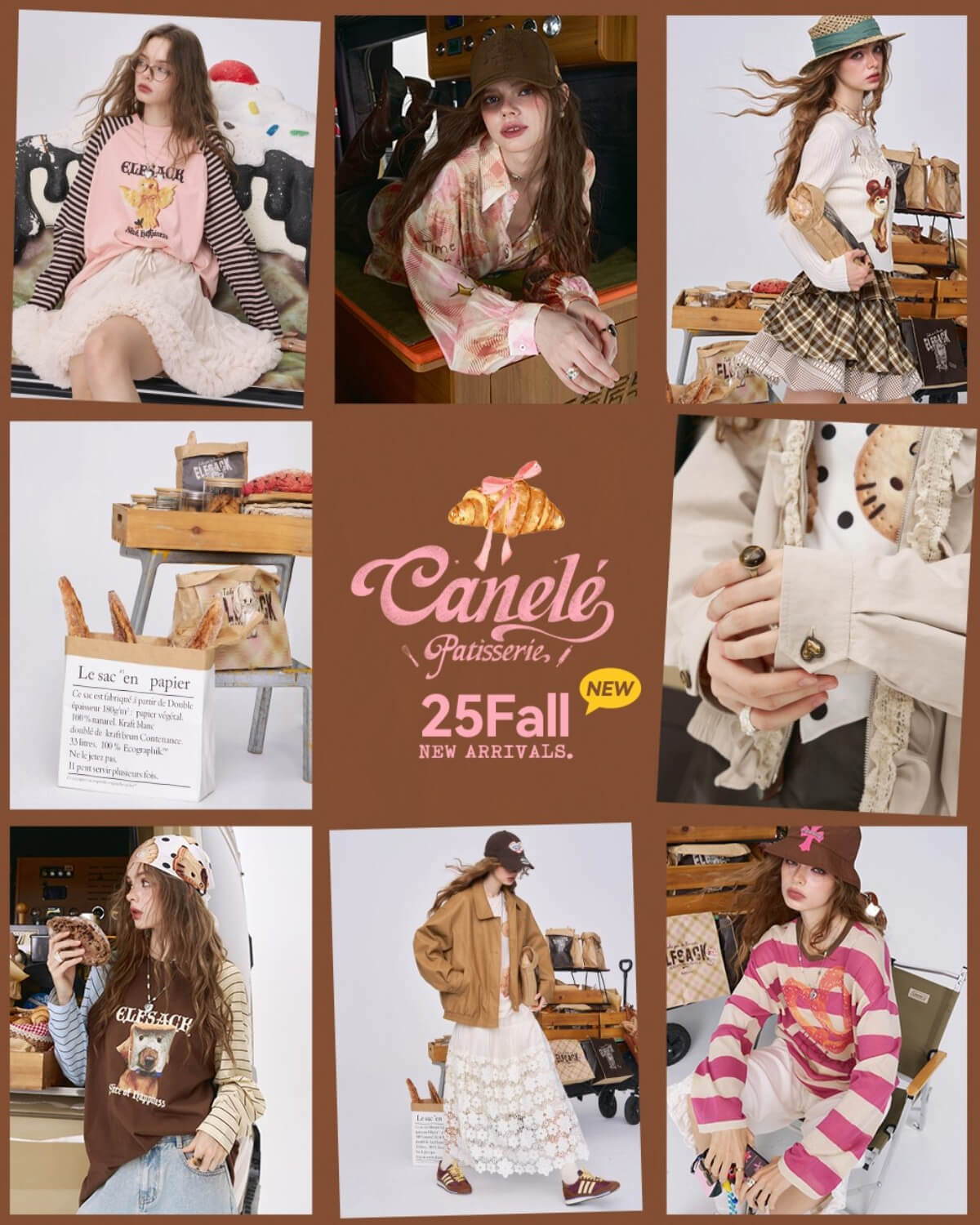 ELFSACK 2025 秋 バックトゥスクールコレクション