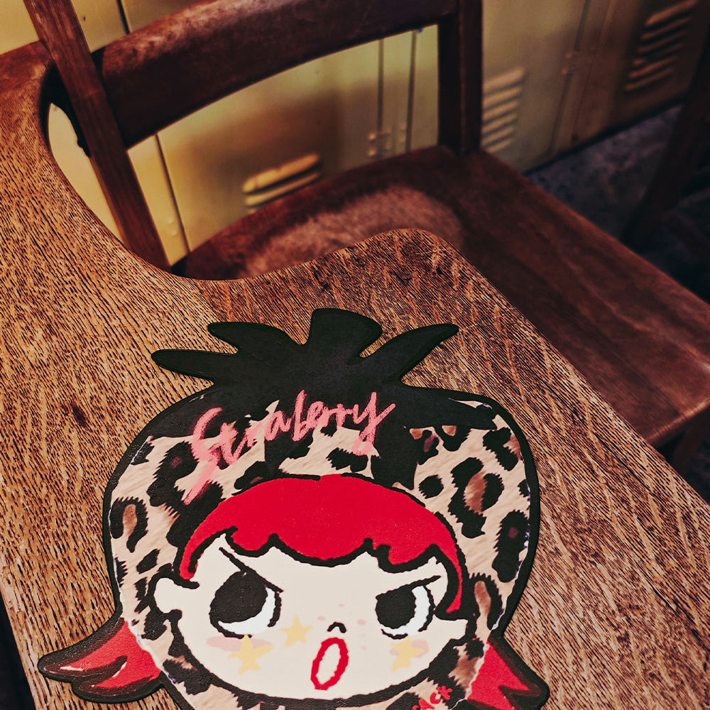 
                  
                    ELFSACK 2025 Spring New Arrivals [Ai Maomao] Original Cute Strawberry Placemat Y2K Leopard Mouse Pad
                  
                