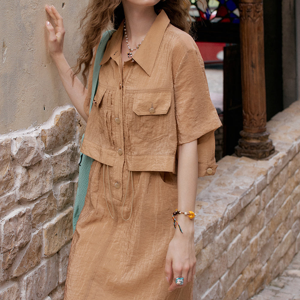 ELFSACK Loose Casual Dress