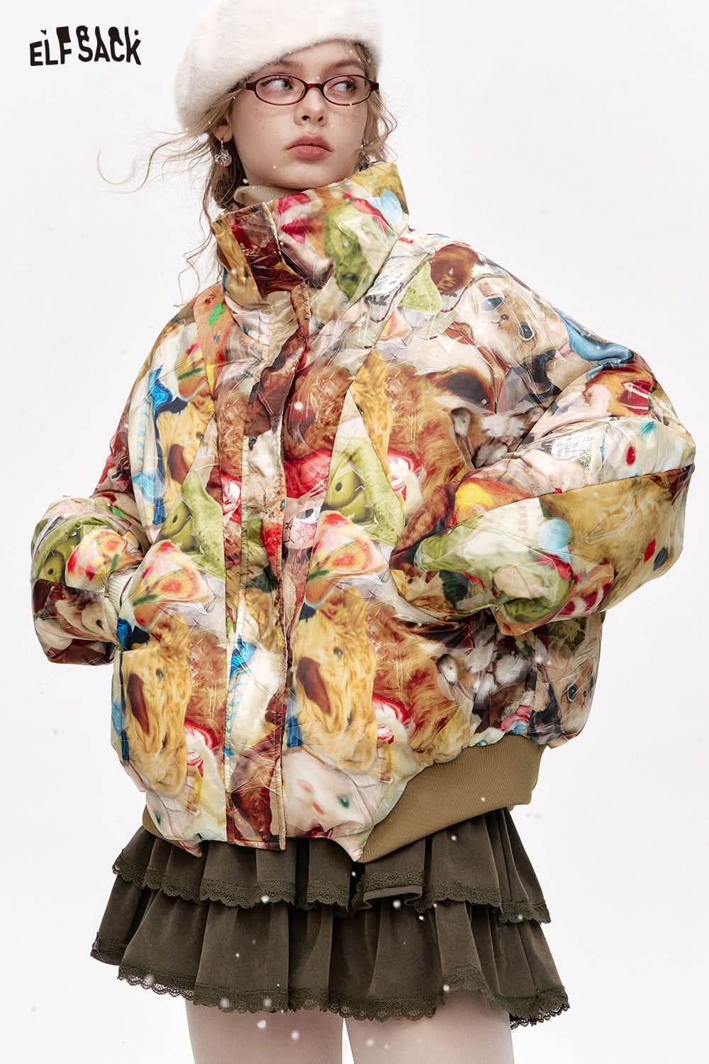 【3/14まで】44%off ELFSACK-jacket Women's Outerwear: Artsy Jackets, Blazers & Coats | ELFSACK