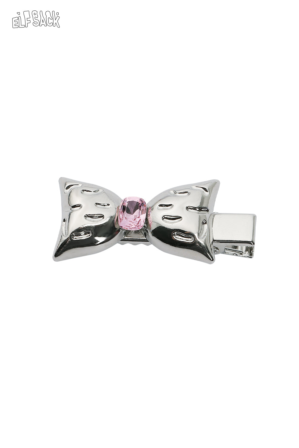 ELFSACK Bow Heart Colourful Diamond Hair Clip
