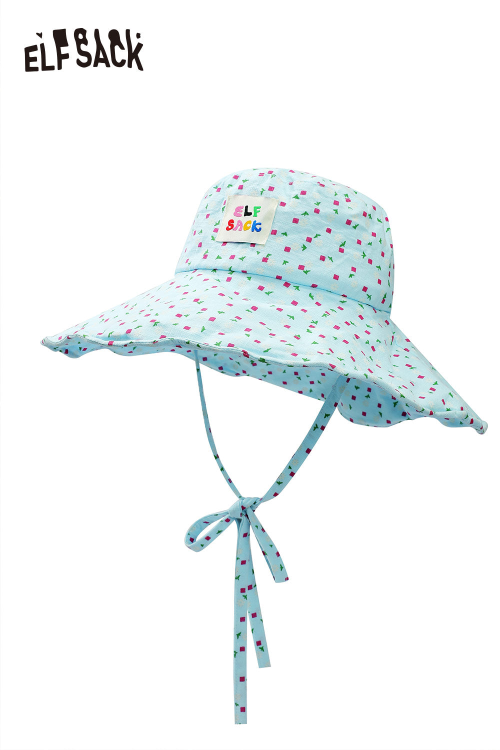 ELFSACK Small Fresh Floral Fisherman Hat