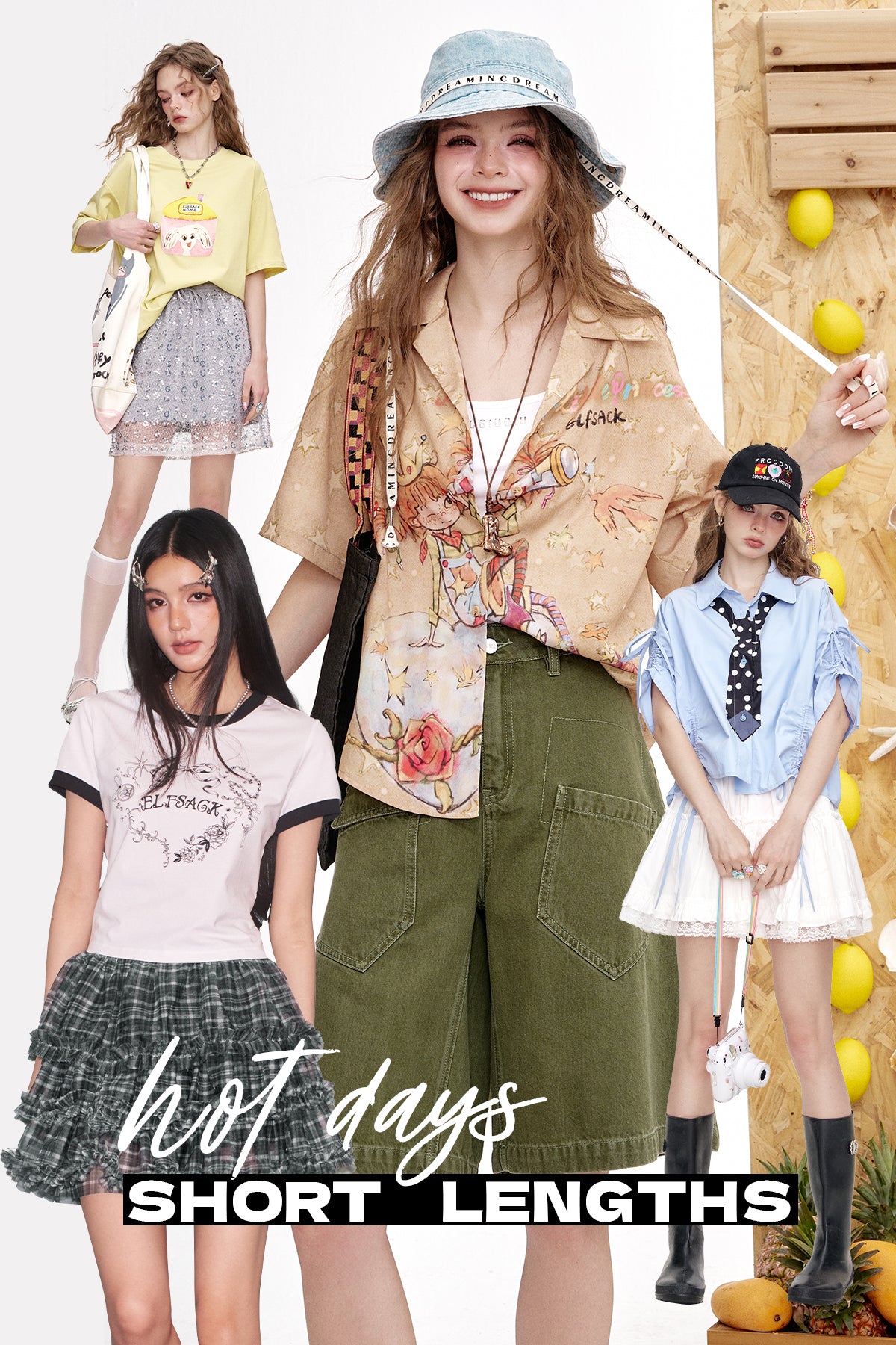送料関税込み＜ELF SACK＞2in1カーデガン＆ミニスカート★新作★ Stylish & Trendy Women's Clothing & Accessories | ELFSACK
