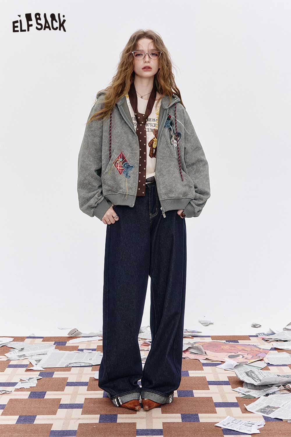 【3/14まで】44%off ELFSACK-jacket Embroidered Champion Packable Jacket - Koolen-de Vries