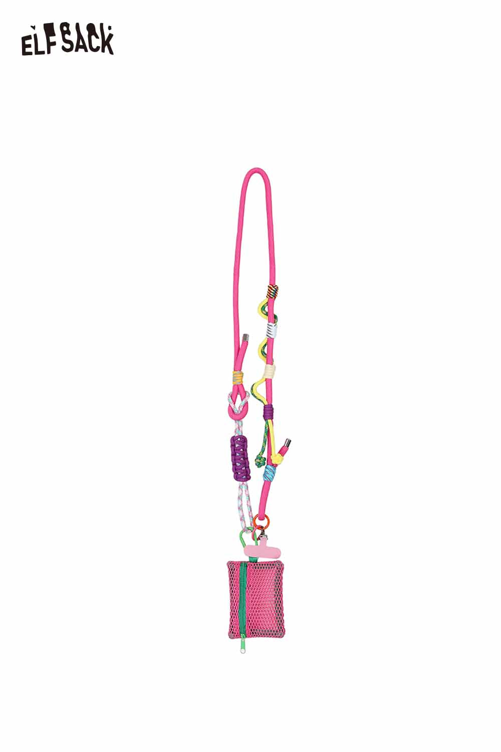 ELFSACK Colorful Braided Phone Crossbody Strap