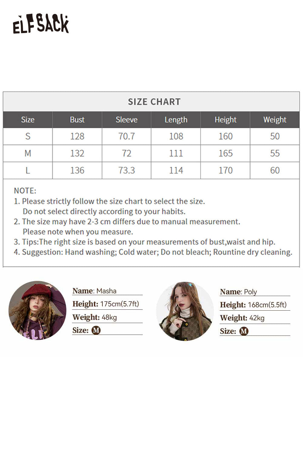 ELFSACK women's stripe lapel long coat in stylish design, perfect for winter layering and warmth