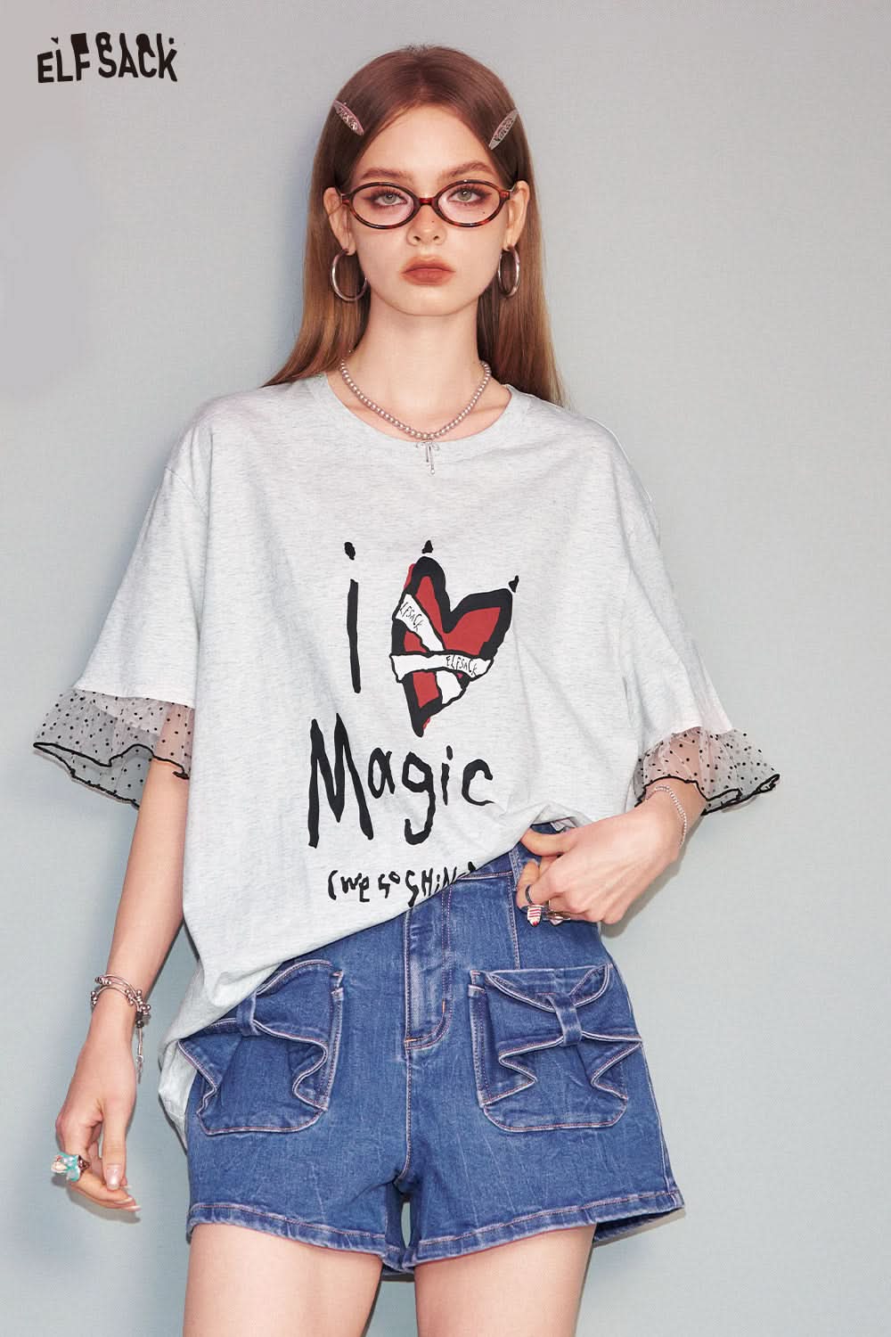 ELF SACK 人気◆キュート カジュアル じゅんしょく長袖 Tシャツ Amazon | [COOLEAD] アドベンチャータイム ジェイク 長袖Tシャツ