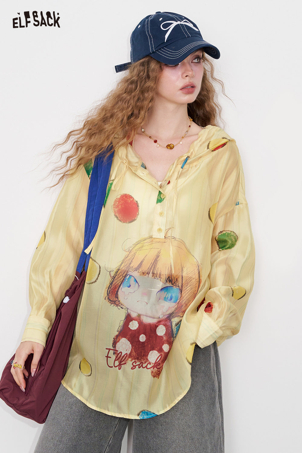 ELFSACK Original Printed Hoodie