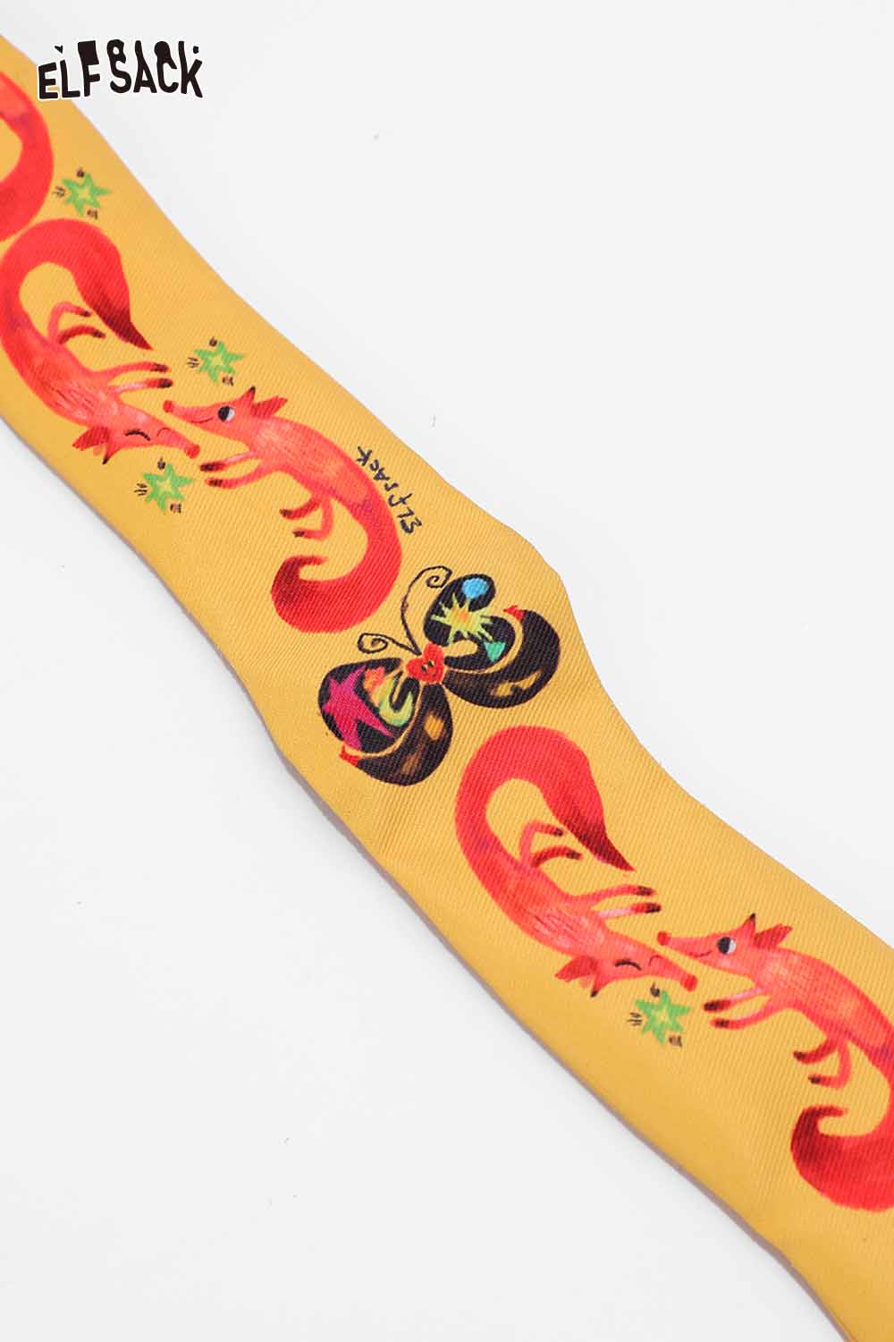 ELFSACK Fox character phone strap featuring colorful designs for stylish phone accessories