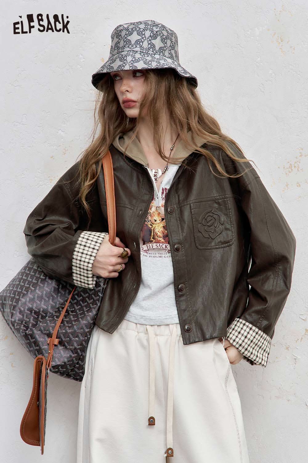 【3/14まで】44%off ELFSACK-jacket Women's Outerwear: Artsy Jackets, Blazers & Coats | ELFSACK