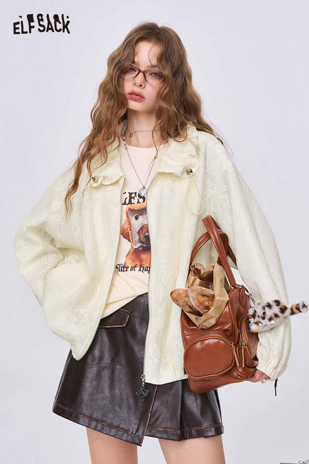 【3/14まで】44%off ELFSACK-jacket Women's Outerwear: Artsy Jackets, Blazers & Coats | ELFSACK