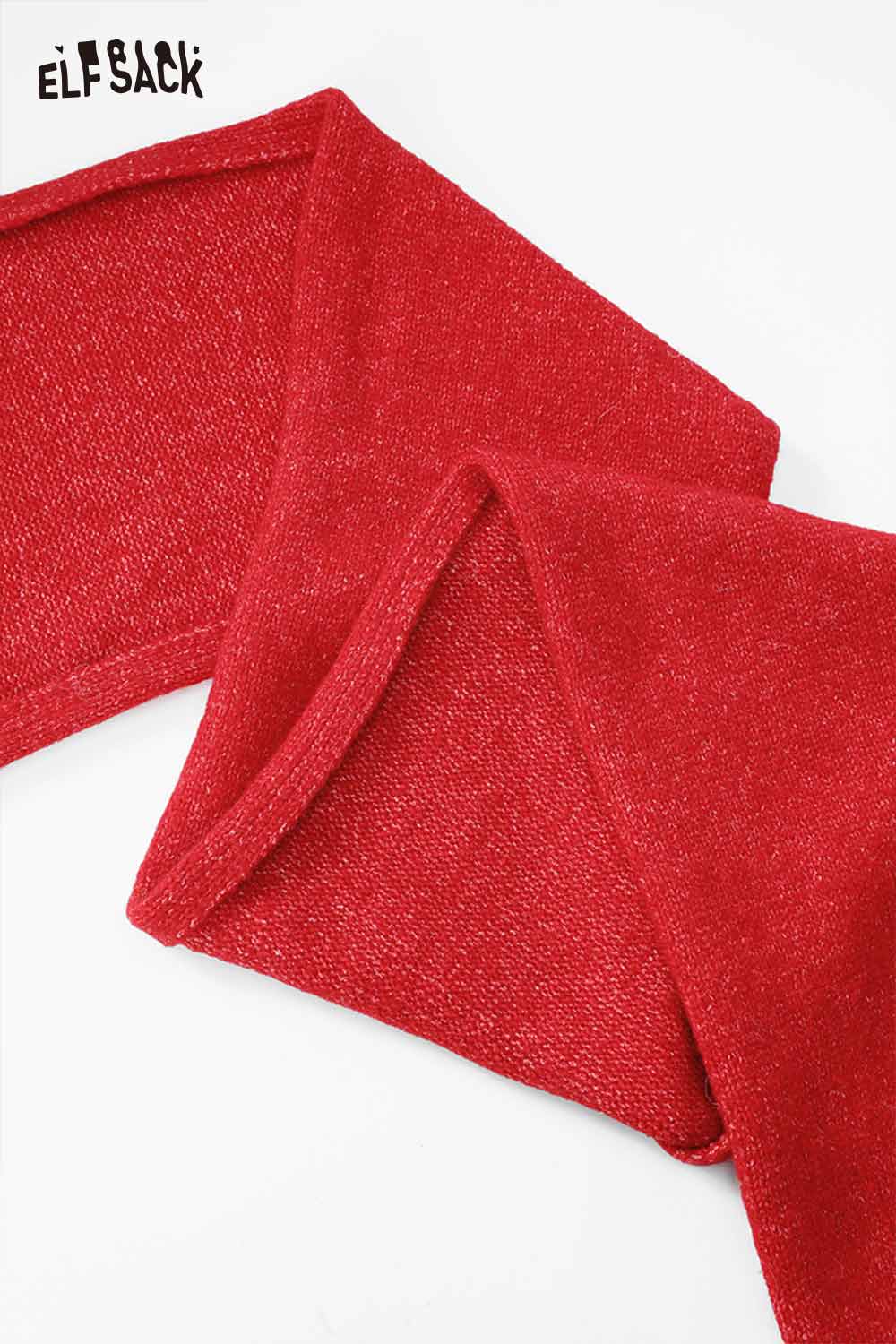 ELFSACK Minimalist Casual Design Patchwork Color Block Scarf