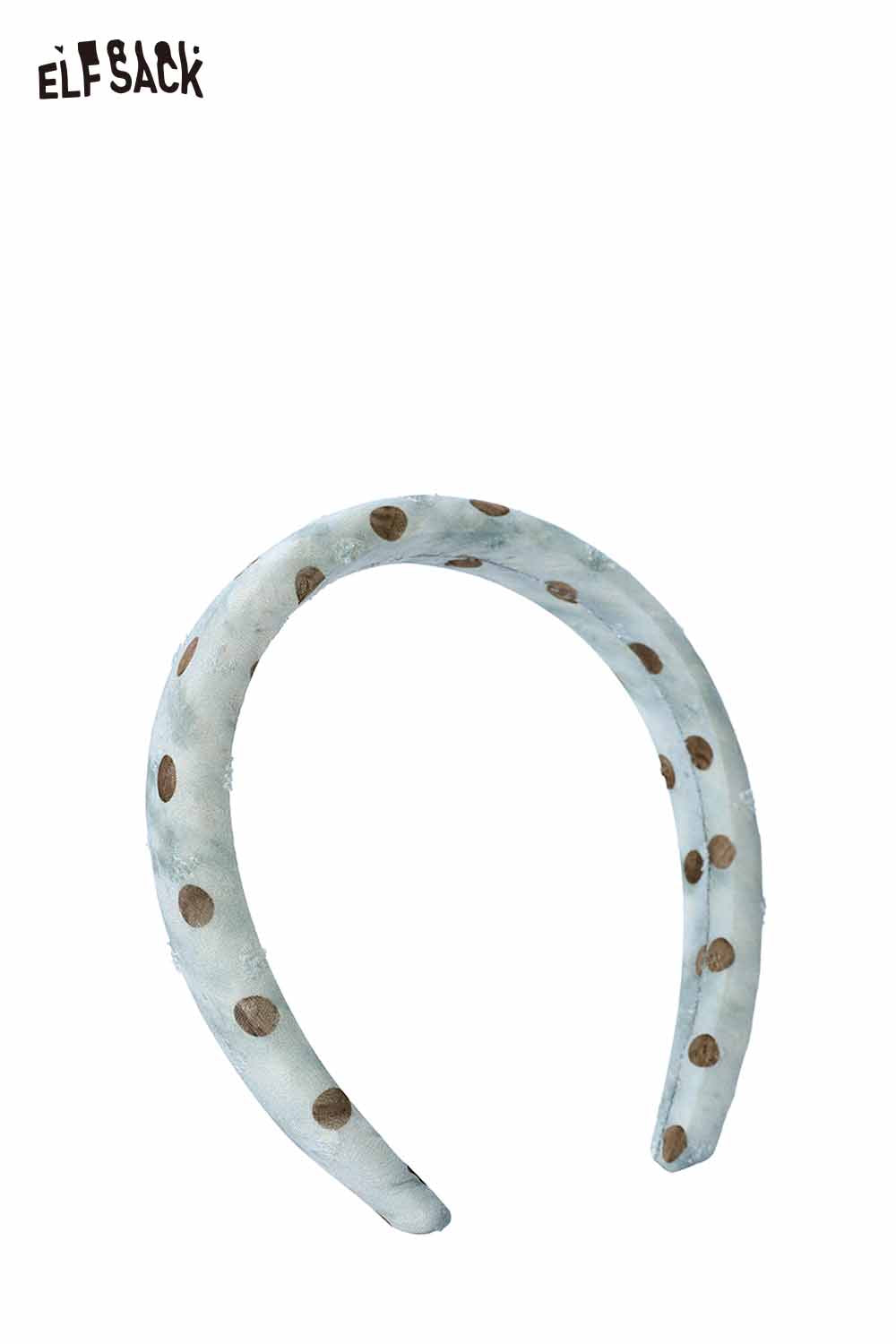 ELFSACK Polka Dot Padded Fabric Headband