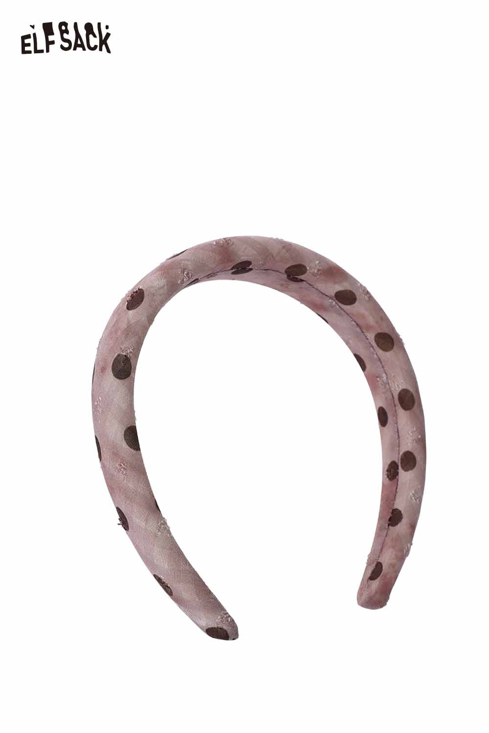 ELFSACK Polka Dot Padded Fabric Headband