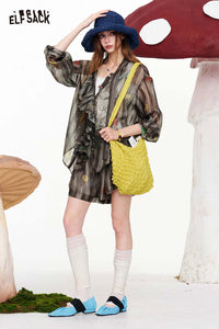 Polka Dot Striped Casual Set
