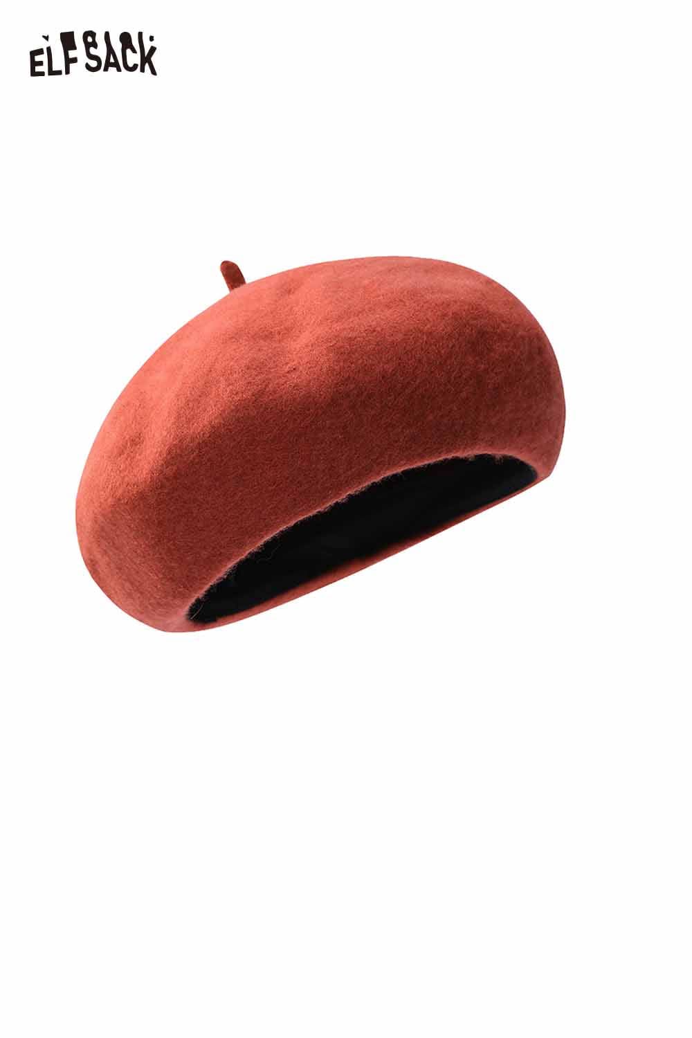 Soft pumpkin beanie for women in a warm shade of orange, perfect for stylish fall looks