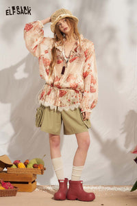 Strawberry Lace Hooded Jacket
