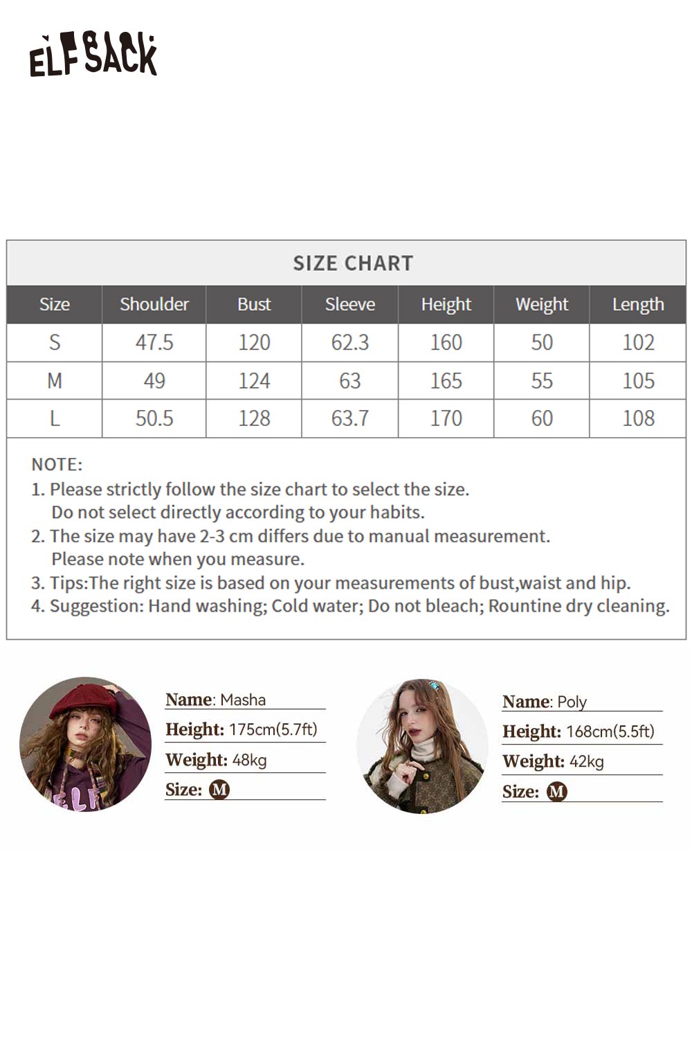 ELFSACK women's long puffer coat with hood in stylish design perfect for cold weather