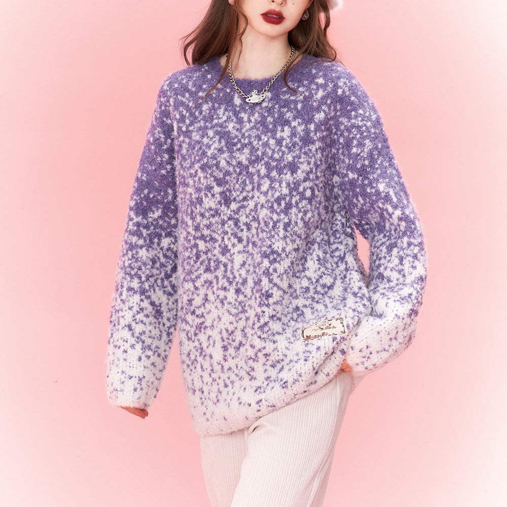 
                  
                    ELFSACK Plus Size Dot Sweaters Women 2023 Winter New Chinese Style Designer Clothes
                  
                
