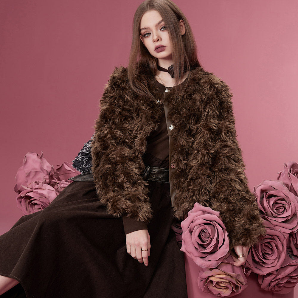 ELFSACK Korean Fashion Jackets Women 2023 Winter New Retro Luxury Designer Jackets