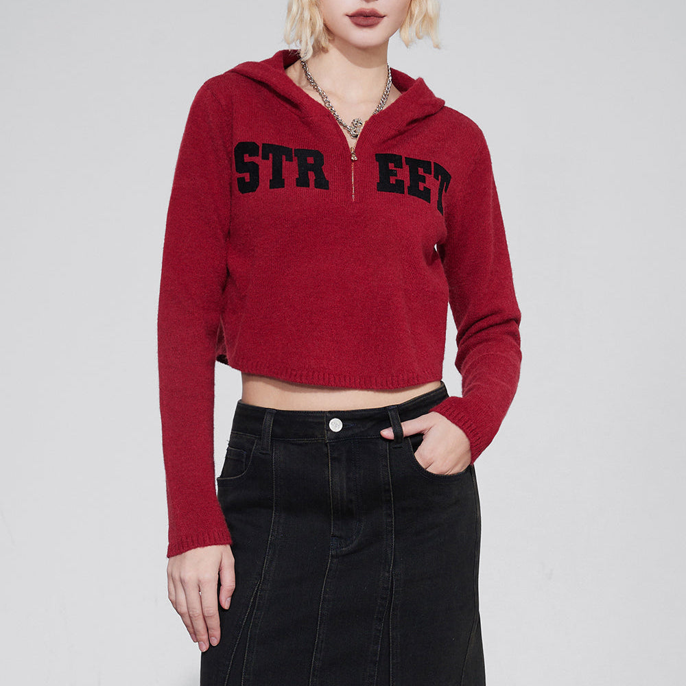 
                  
                    ELFSACK Christmas Hoodie Knitwears Women 2023 Winter New Slim Retro Tops
                  
                