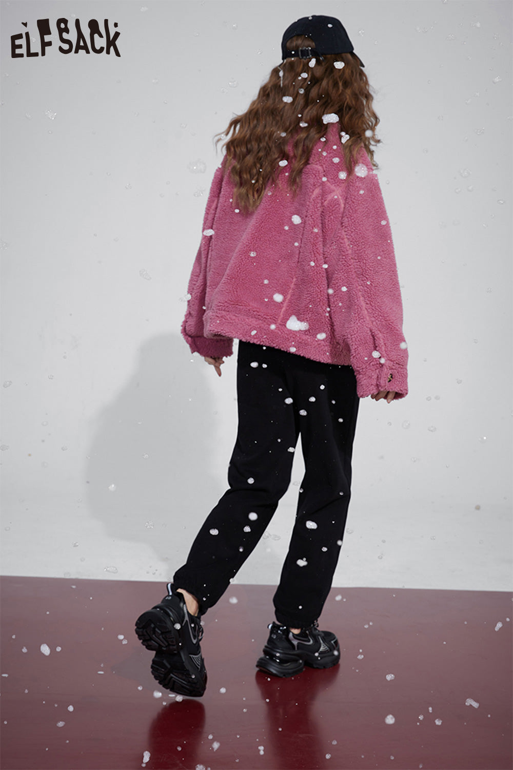ELFSACK Thicken Cotton Jackets Women Plus Size Fashion Outwears