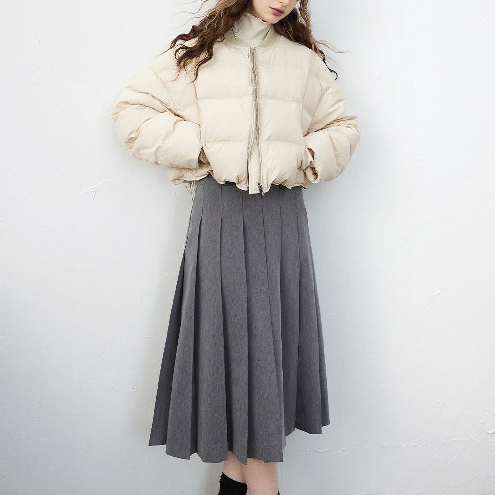 
                  
                    ELFSACK Solid Pure Short Down Jacket Women 2023 Winter Minimalist Coats
                  
                
