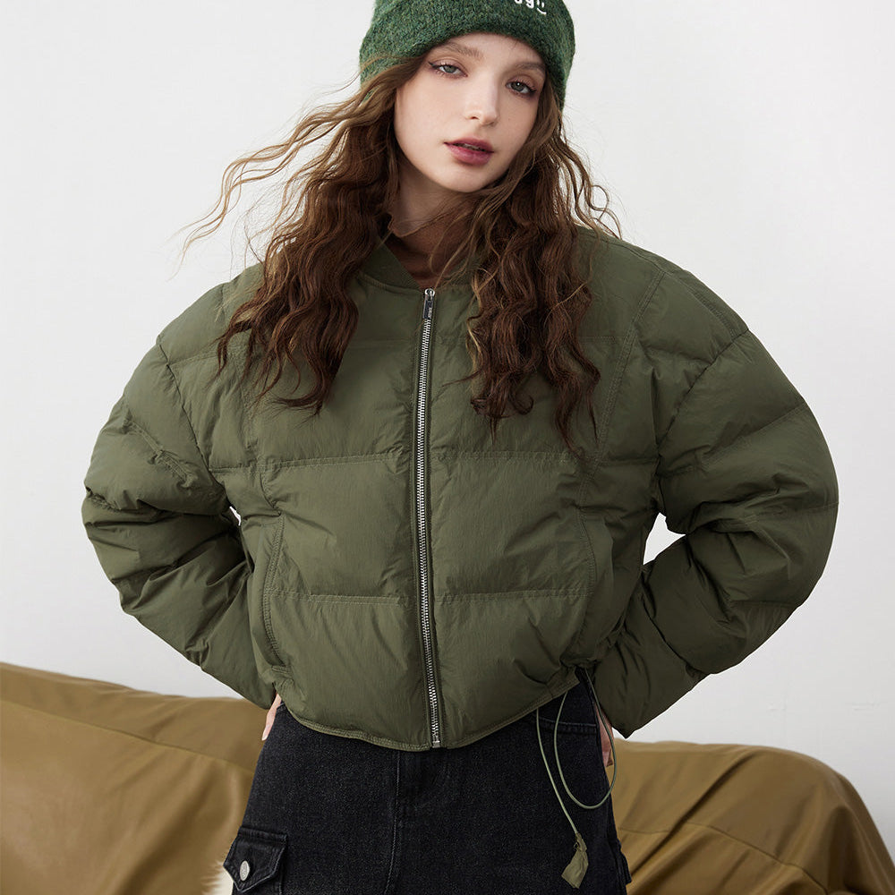 
                  
                    ELFSACK Solid Pure Short Down Jacket Women 2023 Winter Minimalist Coats
                  
                