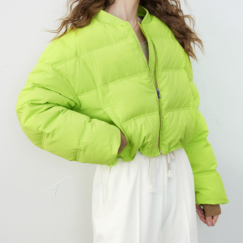 
                  
                    ELFSACK Solid Pure Short Down Jacket Women 2023 Winter Minimalist Coats
                  
                