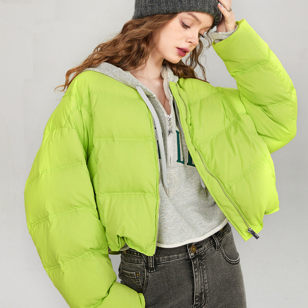 
                  
                    ELFSACK Solid Pure Short Down Jacket Women 2023 Winter Minimalist Coats
                  
                